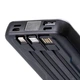 Повербанк с беспроводной зарядкой 10000mah 3 шнура в комплекте X104 - изображение 3