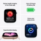 Smartwatch Apple Watch Series 11&nbsp;GPS + Cellular 46mm&nbsp;Gold Titanium Case with Gold Milanese Loop M/L (MFD84) - obraz 3