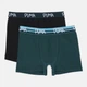 Набор детских трусов-боксеров 2 шт для мальчика Puma 94712502 122-128 см green/black (8720245967624) - изображение 1