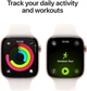 Смарт-годинник Apple Watch Series 11 GPS 46mm Rose Gold Aluminium Case with Light Blush Sport Band - M/L (MEV74) - зображення 4