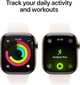 Smartwatch Apple Watch Series 11&nbsp;GPS + Cellular 42mm Gold Titanium Case with Light Blush Sport Band M/L (MF8X4) - obraz 4