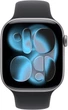 Smartwatch Apple Watch Series 11&nbsp;GPS + Cellular 46mm Space Grey Aluminium Case with Black Sport Band M/L (MFCA4) - obraz 2