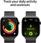 Smartwatch Apple Watch Series 11 GPS + Cellular 46mm Slate Titanium Case with Slate Milanese Loop - M/L (MFD44) - obraz 4