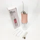 Іригатор для чищення зубів та порожнини рота Oral Irrigator з акумулятором та змінними насадками Рожевий - изображение 7