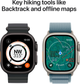 Смарт-годинник Apple Watch Ultra 3 GPS + Cellular 49mm Black Titanium Case with Black/Charcoal Trail Loop - M/L (APL_MF1H4) - зображення 5