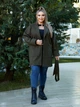 Женское кашемировое пальто SOLINNA , Модель 6423 Хаки, 58-60 - изображение 1