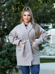 Женское кашемировое пальто SOLINNA , Модель 6423 Серый, 46-48 - изображение 2