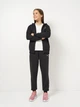 Подростковая теплая толстовка на флисе с капюшоном для девочки Puma ESS Script 68925301 146-152 см Puma Black (4069157469975) - изображение 3