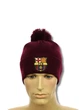 Зимова шапка з помпоном Барселона (Barcelona) (one-size) Бордовий - зображення 1