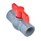 Кран кульовий Plamix PVF-3/4" FF PVC (PM0626) - зображення 1
