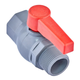 Кран кульовий Plamix PVM-1 1/4" FM PVC PM0622 - зображення 1