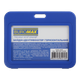 Бейдж (ідентифікатор) BUROMAX 5415-02 101х80мм горизонтальний PP+PVC, синій (5) /BM.5415-02/ - зображення 1