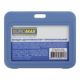 Бейдж (ідентифікатор) BUROMAX 5415-95 101х80мм горизонтальний PP+PVC, синьо-сірий (5) /BM.5415-95/ - зображення 1