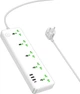 Мережевий подовжувач Hoco AC13A Talento 5-position socket (1C3A) White (6942007607148) - зображення 2
