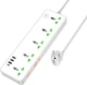 Мережевий подовжувач Hoco AC13A Talento 5-position socket (1C3A) White (6942007607148) - зображення 3
