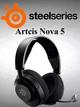 Наушники SteelSeries Arctis Nova 5 беспроводные игровые с микрофоном, 60 часов работы, Dual-Wireless, AI шумоподавление, PS5, PC, черный - изображение 1