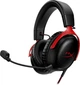 Наушники HyperX Cloud III Black игровые проводные с микрофоном, 53мм драйверы, DTS Headphone:X, память формы, черный с красным - изображение 1