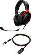 Наушники HyperX Cloud III Black игровые проводные с микрофоном, 53мм драйверы, DTS Headphone:X, память формы, черный с красным - изображение 6