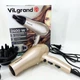 Фен VILGRAND VHD 2424TI бежевий з іонізацією - зображення 6