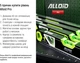 Уровень строительный Alloid Pro 40 см 3 капсулы с магнитом и боковым окном (LD-007040) - изображение 7