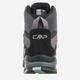 Женские демисезонные ботинки высокие для треккинга с мембраной CMP Melnick Mid Trekking Shoes Wp 3Q18586-01PR 39 (6.5US) 25.3 см Deserto-Jade (8050243075152) - изображение 5