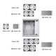 Корпус JONSBO D40 Aluminum White - зображення 6