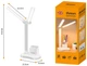 Настольная светодиодная лампа Dyxon MEGALIGHT 400 DOUBLE White с аккумулятором (DXNLMGLGT400DW) - изображение 10