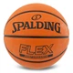 М'яч баскетбольний гумовий Spalding Flex Performance 84606Y розмір 7 для зали та вулиці (Indoor/Outdoor) Orange - зображення 1