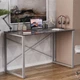 Письменный стол Ferrum-decor Серии Конект 75x120x60 серый ДСП Сосна Кембра 16мм (FRD-104218) - изображение 1