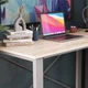 Письмовий стіл Ferrum-decor Драйв 750x1200x700 Сірий метал ДСП Дуб Сан-Марино 16 мм (FRD-103179) - зображення 5