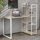 Письмовий стіл Ferrum-decor Серії Конект з етажеркою 75x120x600 білий ДСП Дуб Сонома 16мм (FRD-104227) - зображення 1