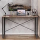Письмовий стіл Ferrum-decor Серії Конект 75x120x60 чорний ДСП Дуб Сонома Трюфель 16мм (FRD-104205) - зображення 1