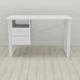 Письмовий стіл із ящиками Ferrum-decor Оскар 750x1400x600 метал Білий ДСП Біле 16 мм (FRD-103241) - зображення 5