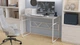 Стол письменный Раян Ferrum-decor 750x1400x700 Белый металл ДСП Бетон 16 мм (FRD-106502) - изображение 6