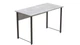 Стол письменный Курт Ferrum-decor 75x140x70 Черный металл ДСП Бетон 16 мм (FRD-106645) - изображение 5