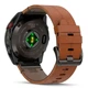 Смарт-годинник Garmin Смарт-годинник Garmin Fenix 8 Pro (51 mm) AMOLED Sapphire, титан Carbon Gray DLC із каштановим шкіряним ремінцем - изображение 6