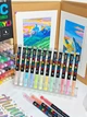 Набор маркеров GuangNa Acrylic Brush Marker GN.8101 | Акриловые художественные маркеры 288 шт с кисточковым наконечником (ab288) - изображение 5