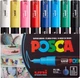 Набор маркеров Uni Posca PC-1M 0.7мм 8шт (PC-1M 8C) - изображение 1