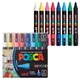 Набор маркеров на водной основе uni POSCA 1,8-2,5мм (PC-5M 8C) - изображение 1