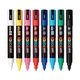 Набор маркеров на водной основе uni POSCA 1,8-2,5мм (PC-5M 8C) - изображение 3