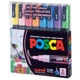 Набір маркерів Uni Posca PC-3ML Glitter Color 0.9-1.3мм 8шт (PC-3ML GLITTER COLOR 8C) - зображення 1