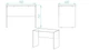 Стол компьютерный Алесандро Ferrum-decor 750x1100x600 ДСП Дуб Сан-Марино 16 мм (FRD-104717) - изображение 4