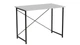 Стіл письмовий Line Лайт Ferrum-decor 750x1000x600 Чорний метал ДСП Біле 16 мм (FRD-104843) - зображення 2