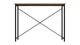 Стіл письмовий Line Лайт Ferrum-decor 750x1000x600 Чорний метал ДСП Дуб Сонома 16 мм (FRD-104846) - изображение 6