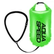 Буй для плавания Aqua Speed Open Water Swim Buoy 61240 салатовый, черный Унисекс 17 литров - изображение 1