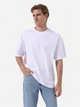 Футболка хлопковая длинная мужская Colin's CL1076602WHT M White (8684112847047) - изображение 1