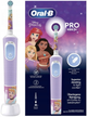 Elektryczna szczoteczka do zębów Oral-b Braun Vitality Pro Kids 3+ Princess (8006540772669) (955555910966728) - Outlet - obraz 1