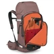 Туристический рюкзак лыжный Osprey Sopris 45 magma brown/raven black (009.4098) - изображение 2