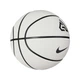 М'яч баскетбольний Nike PLAYGROUND 8P 2.0 G ANTETOKOUNMPO DEFLATED PALE блідо-слонова кістка, чорний - изображение 2