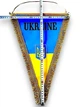 Вымпел Avtoaks "Ukraine" с золотой бахромой - изображение 2